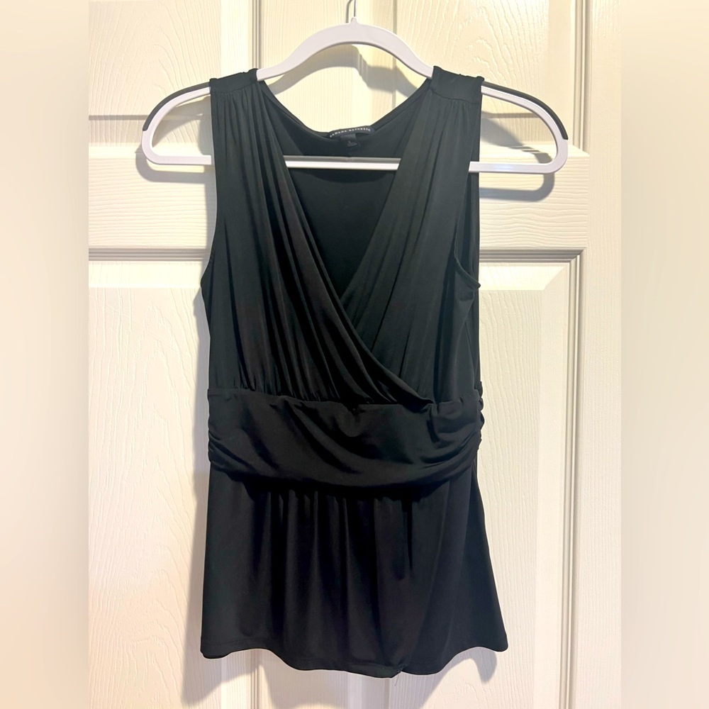 Banana Republic Dressy Black Sleeveless Top Size Small